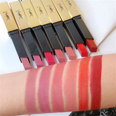 ysl lippenstift swatches|ysl lipstick swatches.